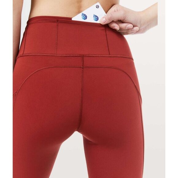 Lululemon Fast & Free Crop II *Nulux 19" Size 10 - Picture 2 of 8